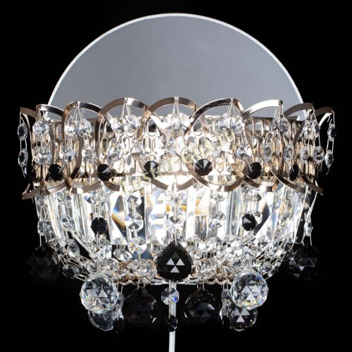 Бра Астра пластинка шар Черная в Подольске Гусь Хрустальный