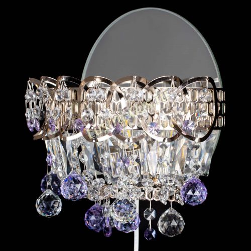 Бра Астра пластинка шар Фиолетовая в Подольске Гусь Хрустальный