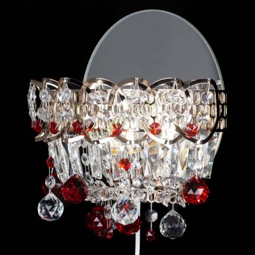 Бра Астра пластинка шар Красная в Подольске Гусь Хрустальный