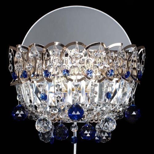 Бра Астра пластинка шар Синяя в Подольске Гусь Хрустальный