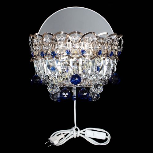 Бра Астра пластинка шар Синяя в Подольске Гусь Хрустальный