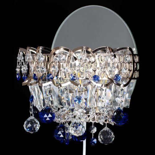 Бра Астра пластинка шар Синяя в Подольске Гусь Хрустальный