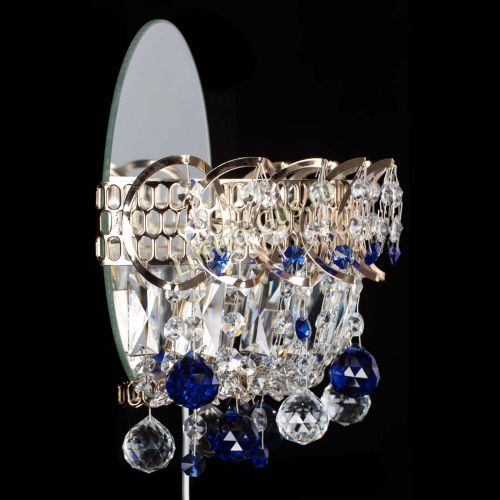 Бра Астра пластинка шар Синяя в Подольске Гусь Хрустальный