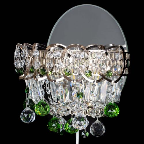Бра Астра пластинка шар Зеленая в Подольске Гусь Хрустальный