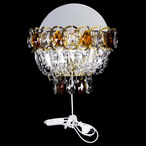 Бра Астра Чайная под бронзу в Подольске Гусь Хрустальный