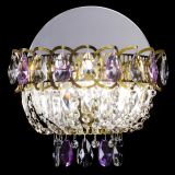 Бра Астра Фиолетовая под бронзу в Подольске Бра Астра Фиолетовая под бронзу в Подольске