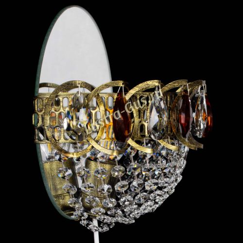 Бра Астра Сетка под бронзу Чайная в Подольске Гусь Хрустальный