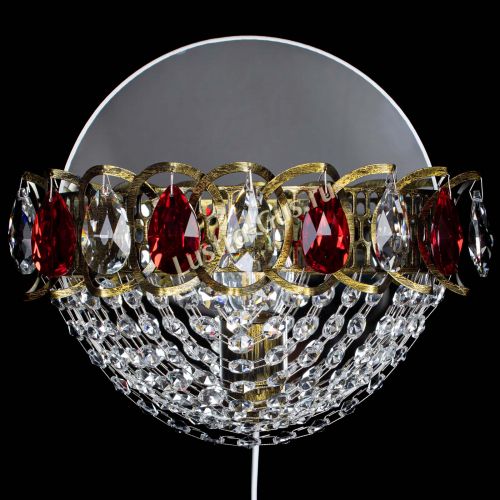 Бра Астра Сетка под бронзу Красная в Подольске Бра Астра Сетка под бронзу Красная в Подольске