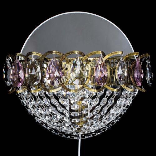 Бра Астра Сетка под бронзу Розовая в Подольске Бра Астра Сетка под бронзу Розовая в Подольске