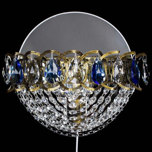 Бра Астра Сетка под бронзу Синяя в Подольске Бра Астра Сетка под бронзу Синяя в Подольске