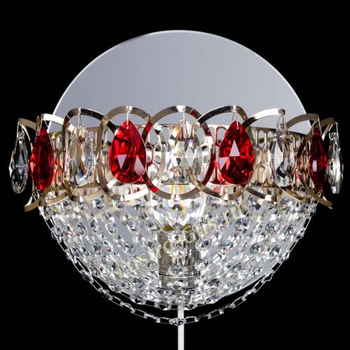 Бра Астра Сетка красная в Подольске Гусь Хрустальный