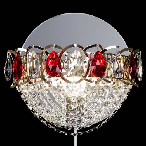 Бра Астра Сетка красная в Подольске Гусь Хрустальный