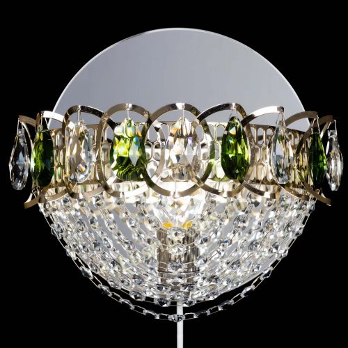 Бра Астра Сетка зеленая в Подольске Гусь Хрустальный