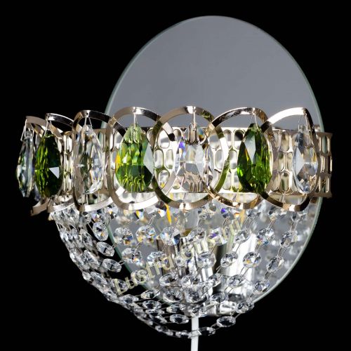 Бра Астра Сетка зеленая в Подольске Гусь Хрустальный