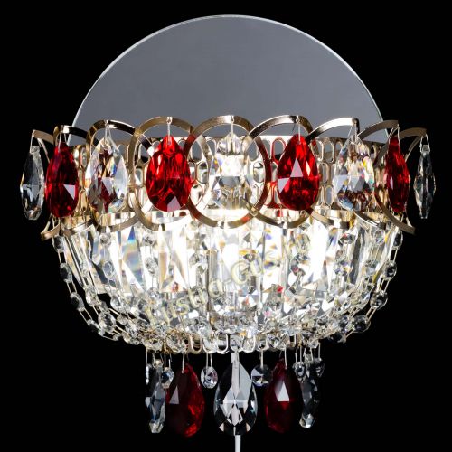 Бра Астра красная в Подольске Гусь Хрустальный