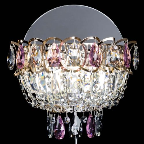 Бра Астра розовая в Подольске Гусь Хрустальный