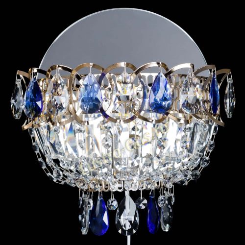 Бра Астра синяя в Подольске Гусь Хрустальный