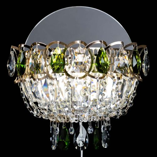 Бра Астра зеленая в Подольске Гусь Хрустальный