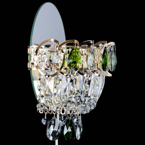 Бра Астра зеленая в Подольске Гусь Хрустальный