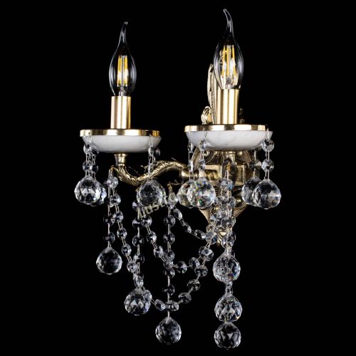 Бра Атланта из мрамора №2 шар в Подольске Гусь Хрустальный