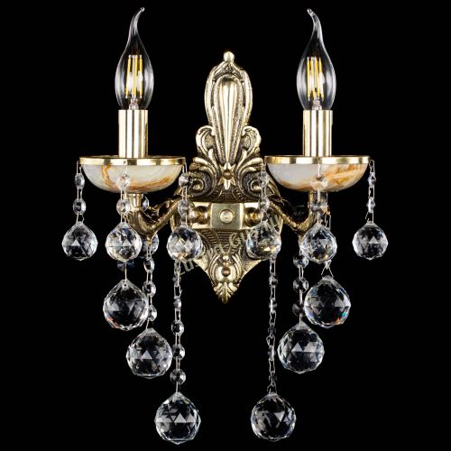 Бра Оникс №2/1 шар в Подольске Гусь Хрустальный