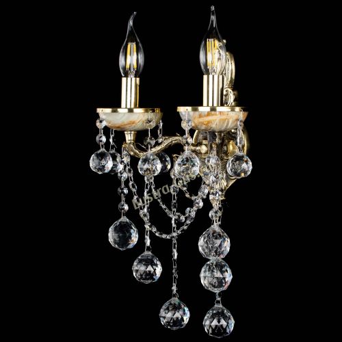 Бра Оникс №2/2 шар в Подольске Гусь Хрустальный