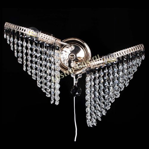 Бра Бутоны №2 черная в Подольске Гусь Хрустальный