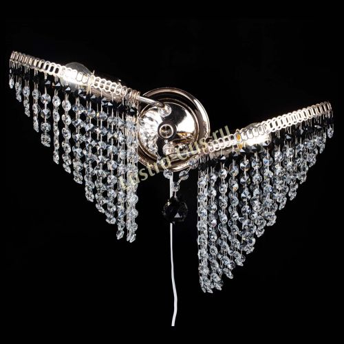 Бра Бутоны №2 черная в Подольске Гусь Хрустальный