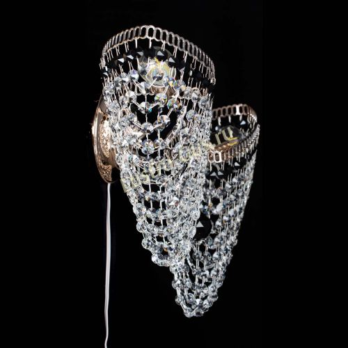 Бра Бутоны №2 черная в Подольске Гусь Хрустальный