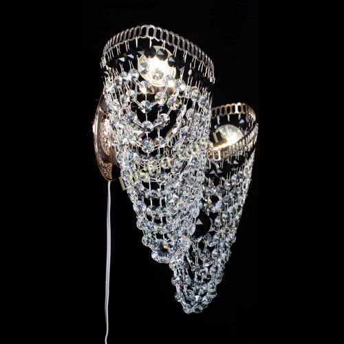 Бра Бутоны №2 черная в Подольске Гусь Хрустальный