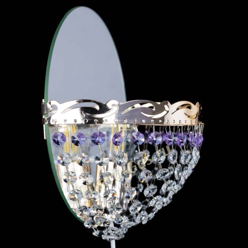 Бра Диана фиолетовая в Подольске Гусь Хрустальный