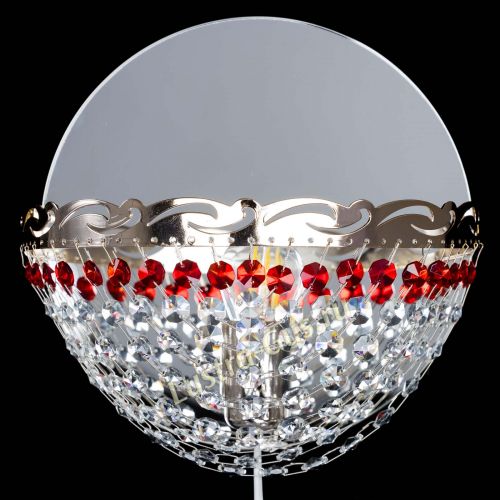 Бра Диана красная в Подольске Гусь Хрустальный