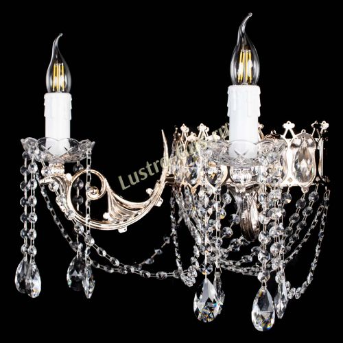 Бра Елизавета №1 без зеркала в Подольске Гусь Хрустальный