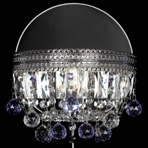 Бра Флоренция шар фиолетовая в Подольске Гусь Хрустальный