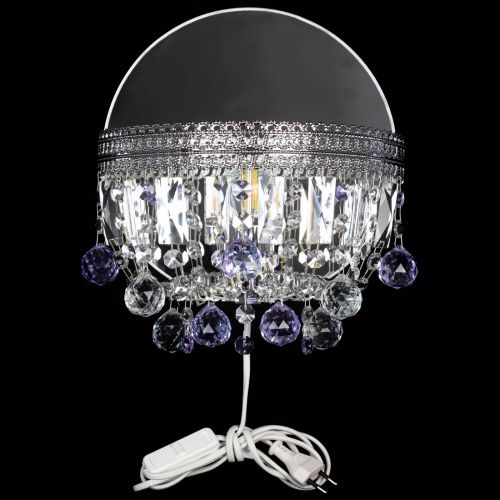 Бра Флоренция шар фиолетовая в Подольске Гусь Хрустальный