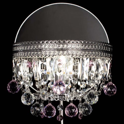 Бра Флоренция шар розовая в Подольске Гусь Хрустальный