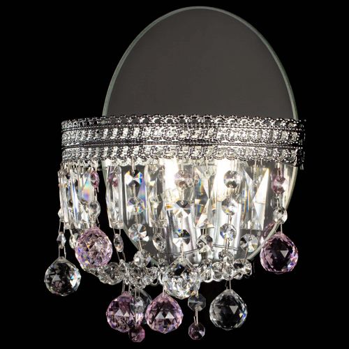 Бра Флоренция шар розовая в Подольске Гусь Хрустальный