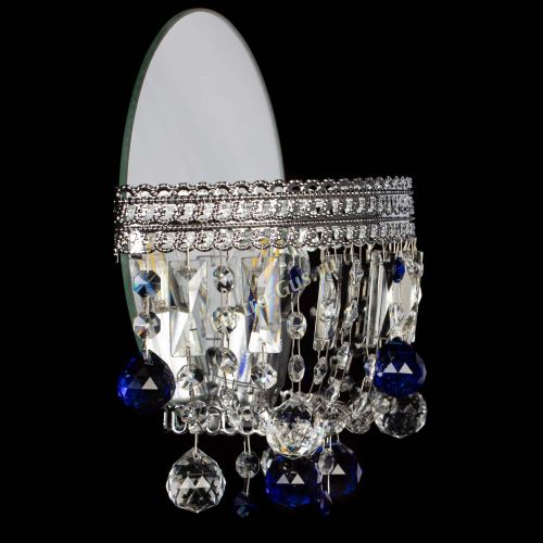 Бра Флоренция шар синяя в Подольске Гусь Хрустальный