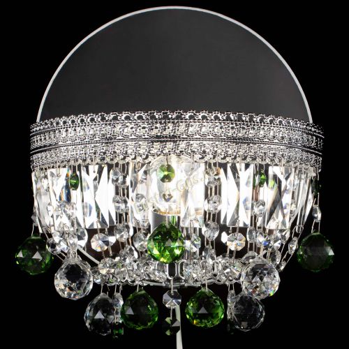Бра Флоренция шар зеленая в Подольске Гусь Хрустальный