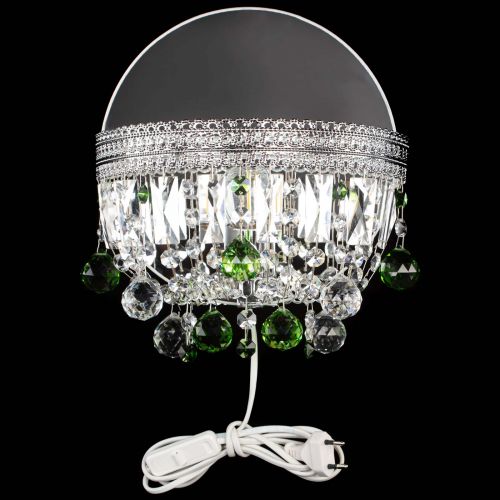 Бра Флоренция шар зеленая в Подольске Гусь Хрустальный