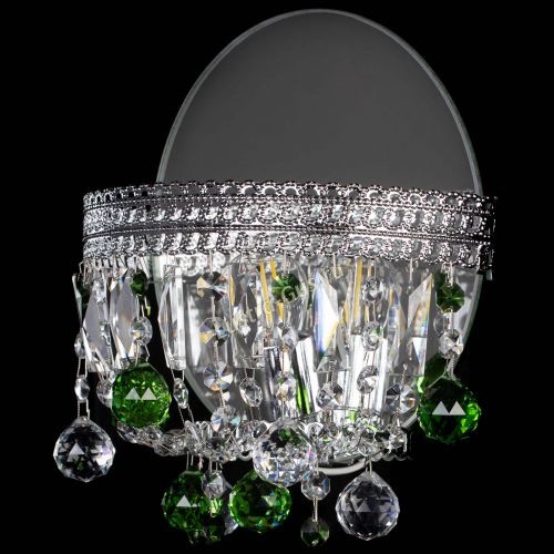 Бра Флоренция шар зеленая в Подольске Гусь Хрустальный