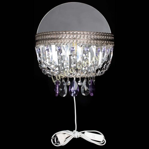 Бра Флоренция журавлик фиолетовая в Подольске Гусь Хрустальный