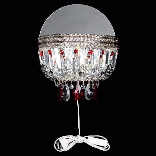 Бра Флоренция журавлик красная в Подольске Гусь Хрустальный