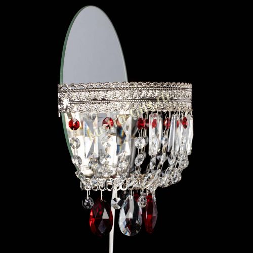 Бра Флоренция журавлик красная в Подольске Гусь Хрустальный