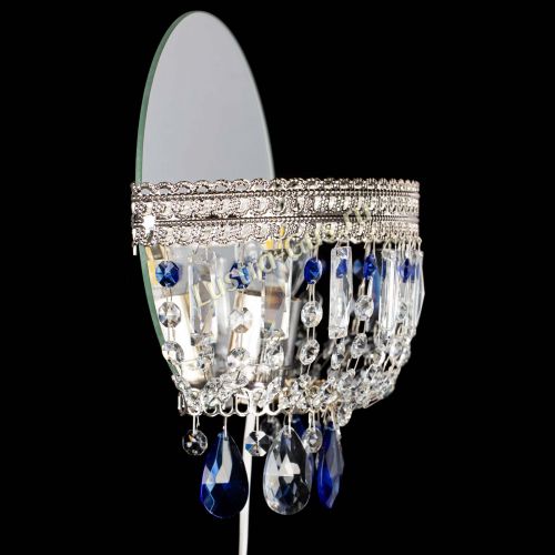 Бра Флоренция журавлик синяя в Подольске Гусь Хрустальный