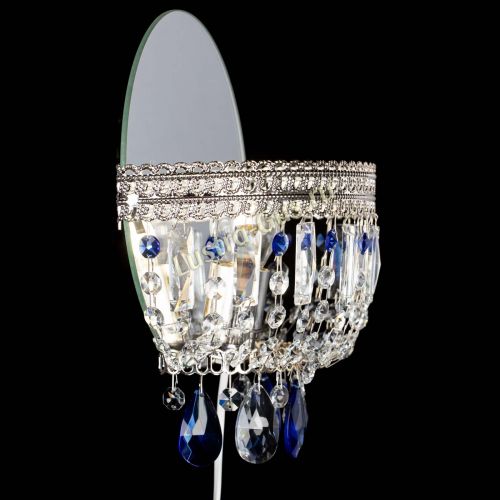 Бра Флоренция журавлик синяя в Подольске Гусь Хрустальный