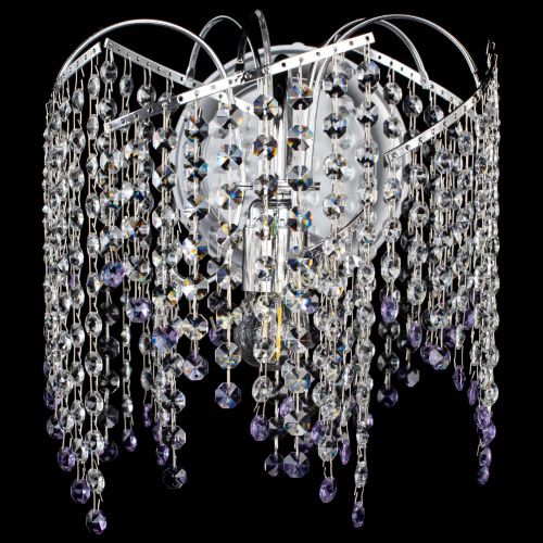 Бра Иволга №2 фиолетовая в Подольске Гусь Хрустальный