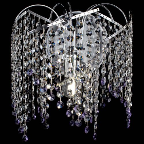 Бра Иволга №2 фиолетовая в Подольске Гусь Хрустальный