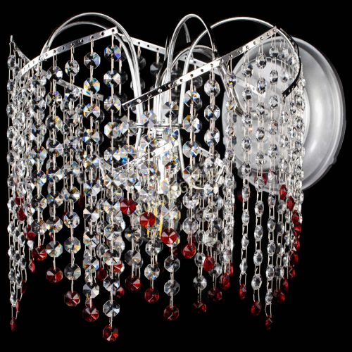 Бра Иволга №2 красная в Подольске Гусь Хрустальный