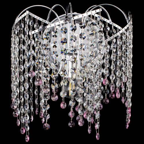 Бра Иволга №2 розовая в Подольске Гусь Хрустальный